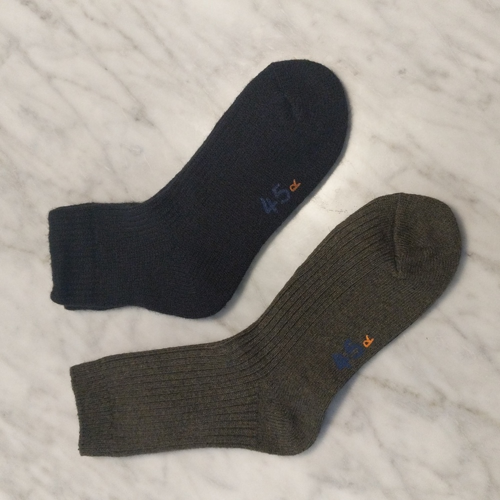 NWOT Japanese Brand 45R Thick Socks